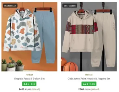 upto 91 off on kids winterwear clothing set