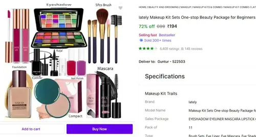 women makeup kit pack of 11 194