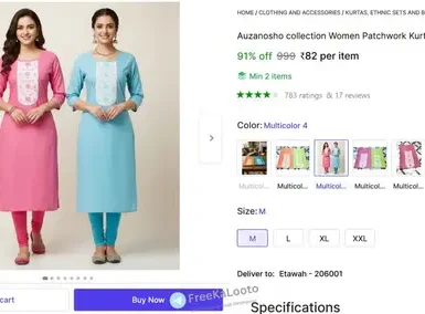 women patchwork kurta 82