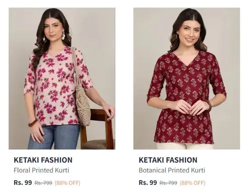 women printed kurti 99