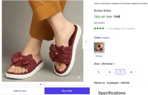 women stylish slides 148