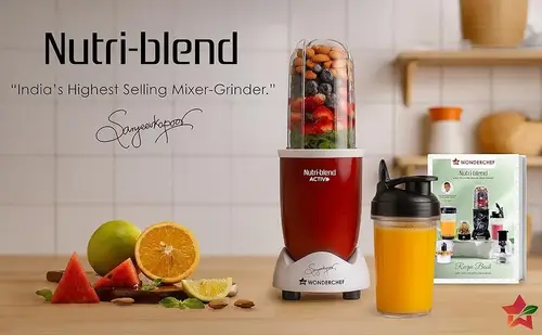 wonderchef nutri blend mixer grinder 1799