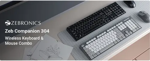 zebronics wireless keyboard mouse combo 799