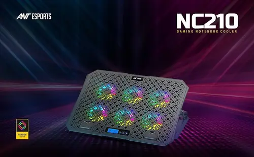 ant esports gaming laptop rgb cooling pad 649