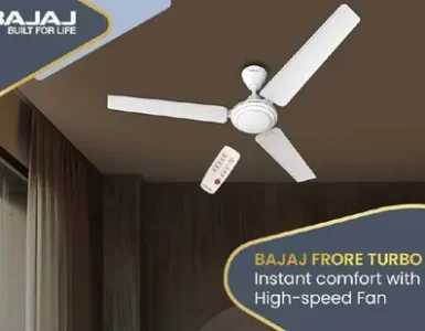 Bajaj Frore Turbo 1200 MM BLDC Ceiling Fan ₹2,249 4 bajaj frore turbo 1200 mm bldc ceiling fan 2249