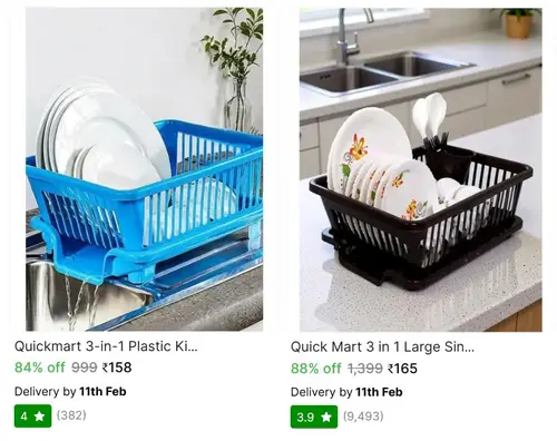 dish drainer kitchen rack