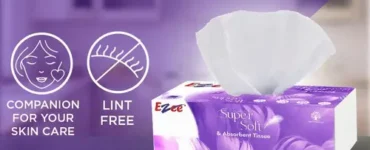 ezee 2 ply facial tissue soft pack 600 pulls 155