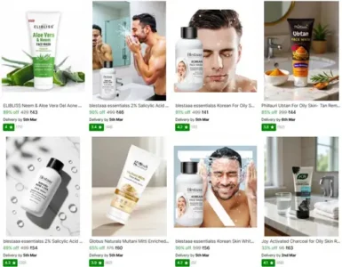 Face Washes Starts ₹41 4 face washes starts 41