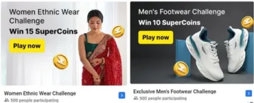 flipkart 2 new supercoins challenges win 25 coins