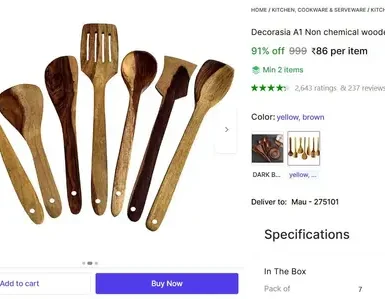 Grab - Kitchen Tools Set @ ₹86 2 grab kitchen tools set 86