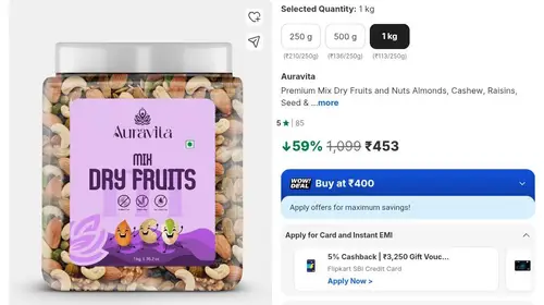 grab premium mix dry fruit 1 kg