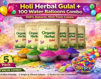 herbal holi colour 5 packs 100 water balloons 229