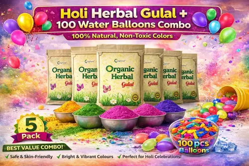 herbal holi colour 5 packs 100 water balloons 229