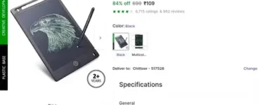 lcd writing pad 85inch at 109