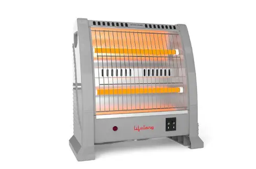 lifelong dyno 800 watts quartz room heater for home with 2 power settings