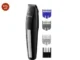 lifelong trim ez rechargeable beard trimmer for men skinprotect blades cordless groomer with 4 attachments brush oil bot