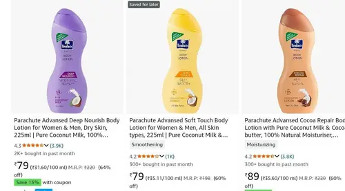 loot body lotions from 69