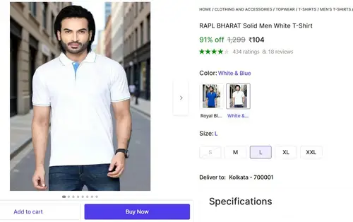 mens white t shirt 104