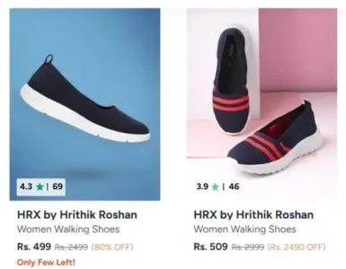 myntra hrx shoes starts 499