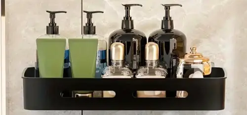 self adhesive bathroom shelf for wall shelf organizer wall mounted