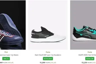 upto 76 off on top branded shoes