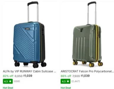 upto 90 off on top brands luggage