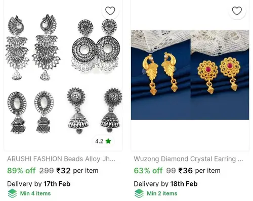 women earrings set from 32