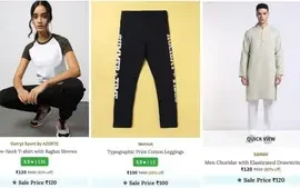 ajio loot flat 80 off on azorte clothing