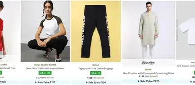 ajio loot flat 80 off on azorte clothing