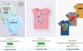 ajio loot kids clothing starts 42