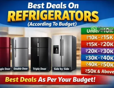 best deals on refrigerators according to budget