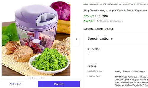 big size vegetable chopper 1000ml at 106