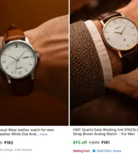 classic analog watch at 162