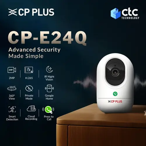 cp plus 2mp full hd wifi camera with 360 degree 1449