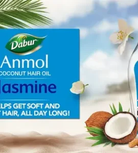 dabur anmol jasmine coconut hair oil 450ml 119