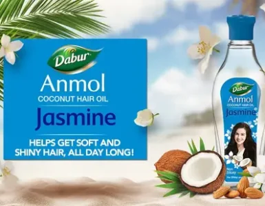 dabur anmol jasmine coconut hair oil 450ml 119
