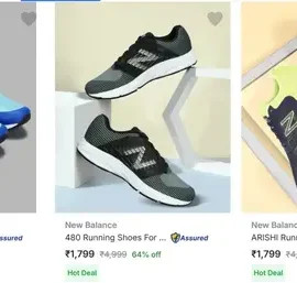 flat 60 65 off on new balance mens shoes