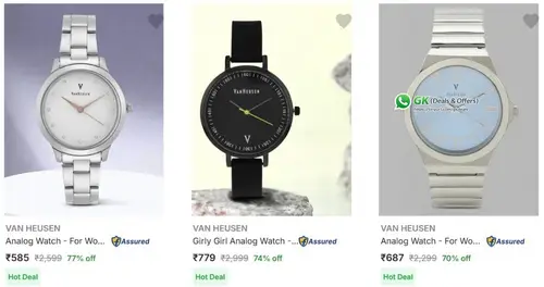 flipkart loot on branded watches upto 80 off