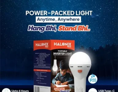 halonix 5w portable led torch bulb 2 in 1 hanging lantern 255