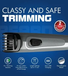 havells rechargeable beard trimmer 699