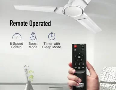 kuhl prima a3 1200mm bldc ceiling fan with remote 2499