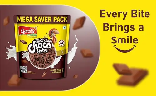 kwality choco flakes 1kg at 280