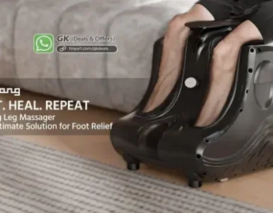 lifelong leg calf massager with soothing heat 8247