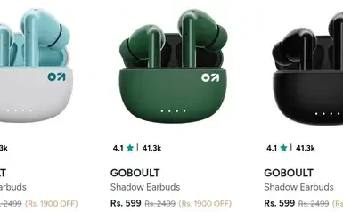 loot back goboult earbuds at 599