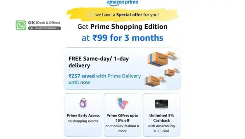 loot get 3 month amazon prime membership at just 99