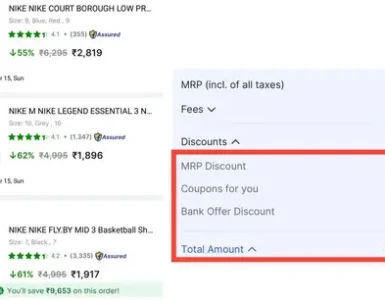 loot upto 60 off on nike shoes exta 20 off extra 13 off on prepaid payment