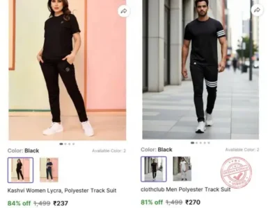 Men & Women Tracksuit @ ₹237 2 men women tracksuit 237