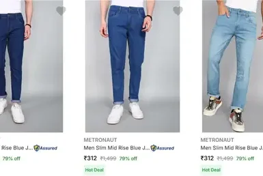 metronaut jeans from 312