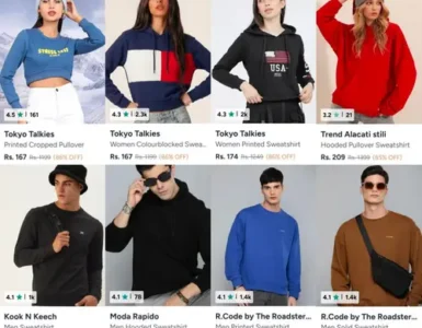 Myntra LOOT : Sweatshirts From ₹167 4 myntra loot sweatshirts from 167
