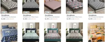 myntra premium double bedsheets starts 359